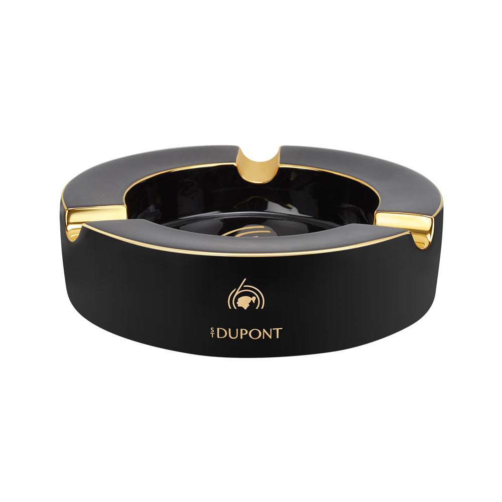 S.T. Dupont XL Porcelain Ashtray Cohiba 60 Black