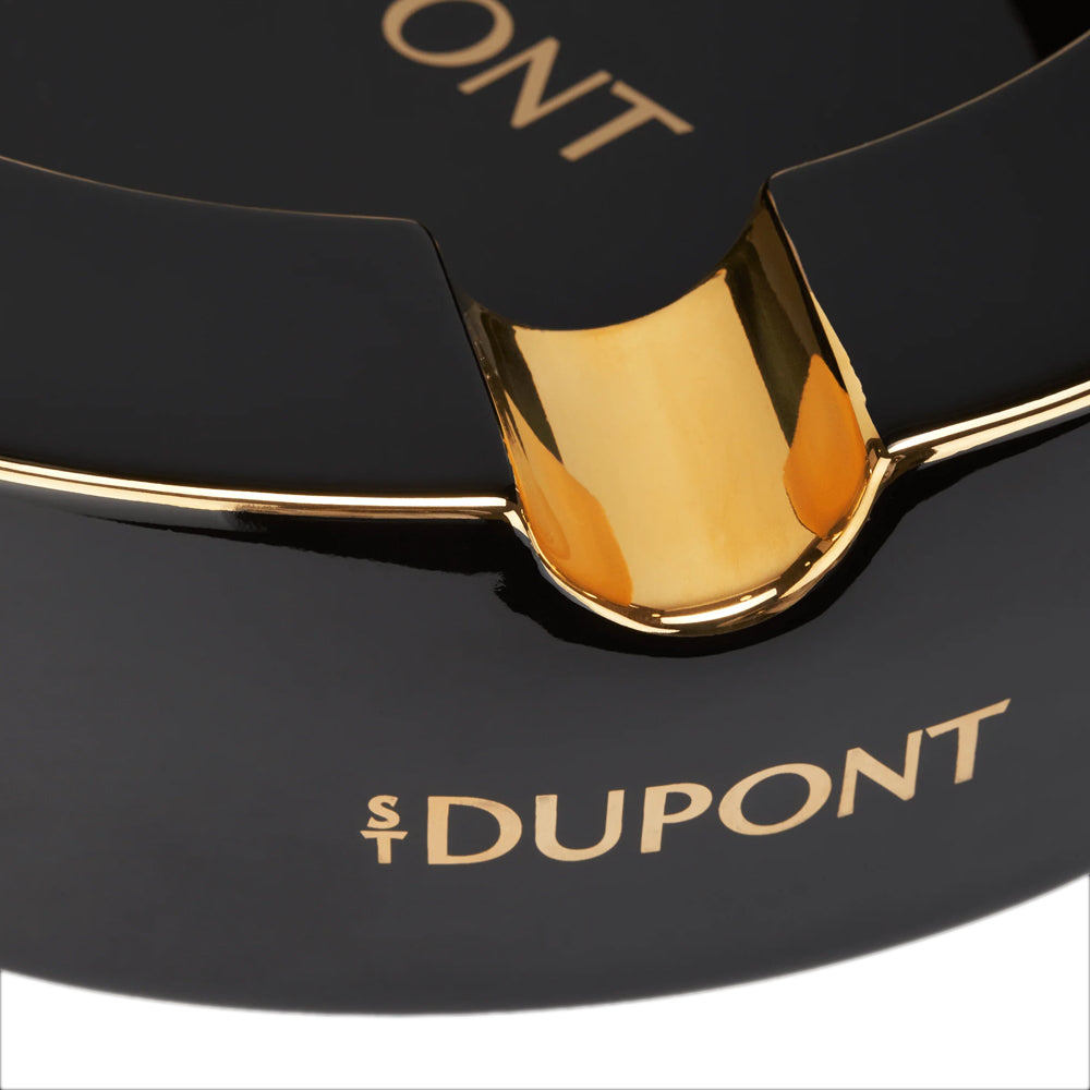 S.T. Dupont XL Ashtray Black Gold