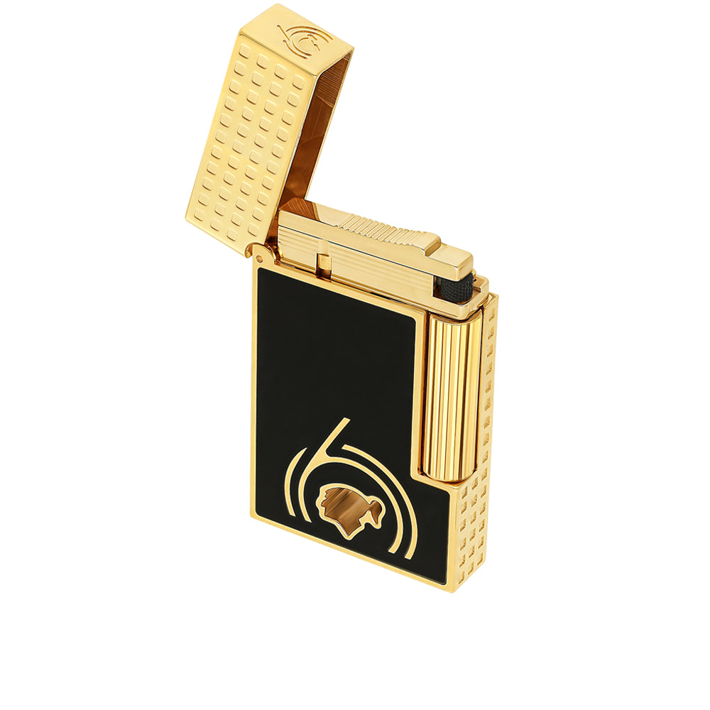 S.T. Dupont Ligne 2 Lacquered Lighter Cohiba 60 Black