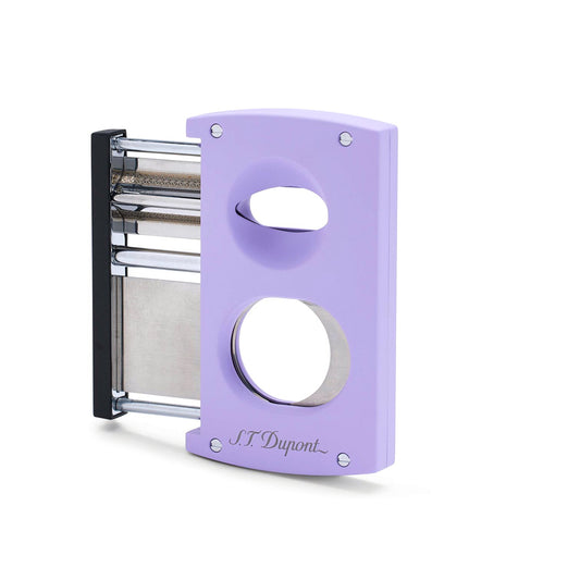 S.T. Dupont Double Blade Cigar Cutter – Matte Black & Lilac