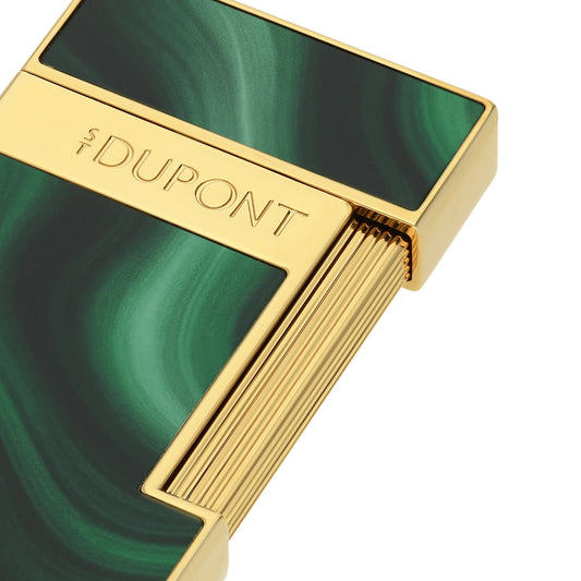 S.T. Dupont Slimmy Lacquered Lighter Géode Green