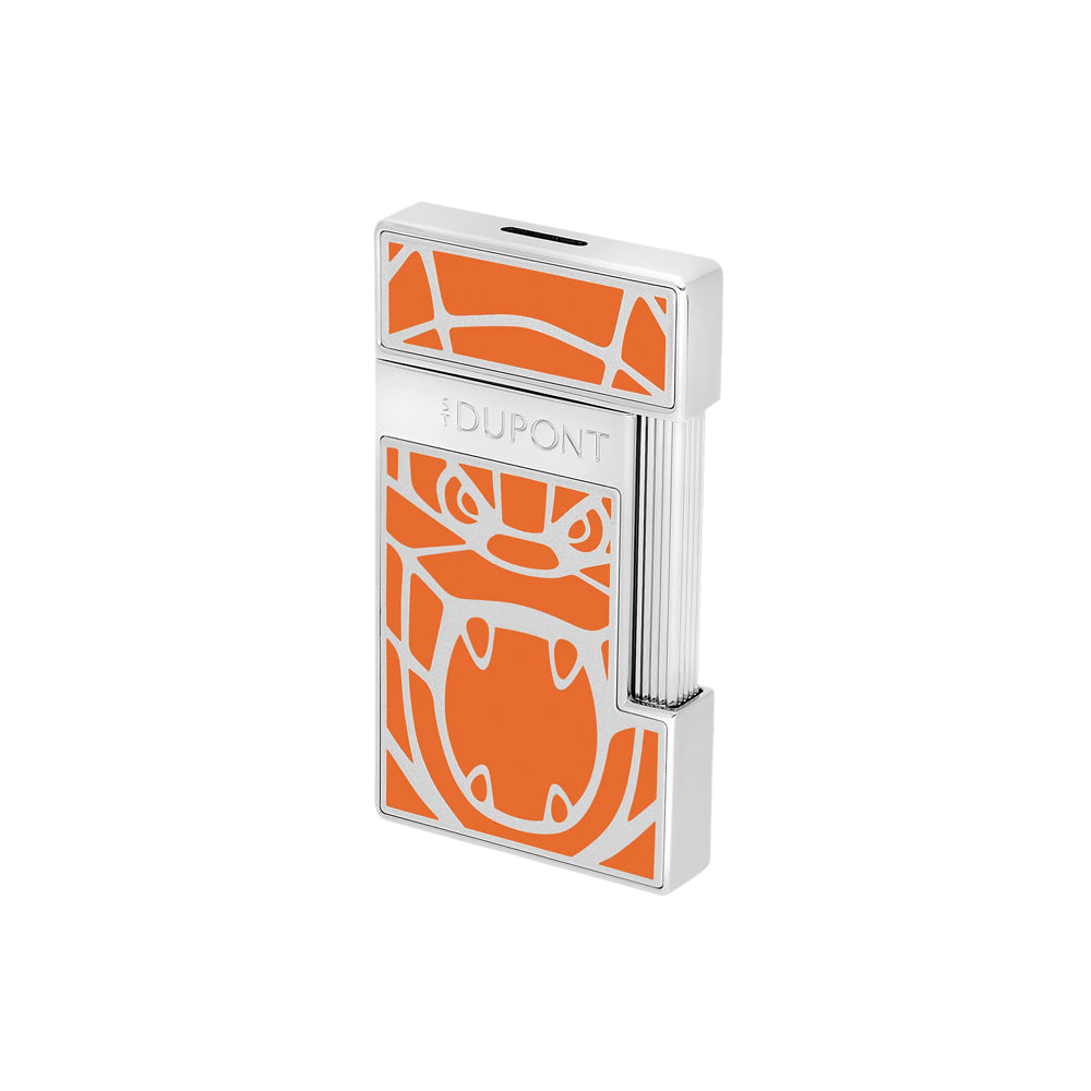 S.T. Dupont Slimmy Lacquered Lighter Orlinski Orange