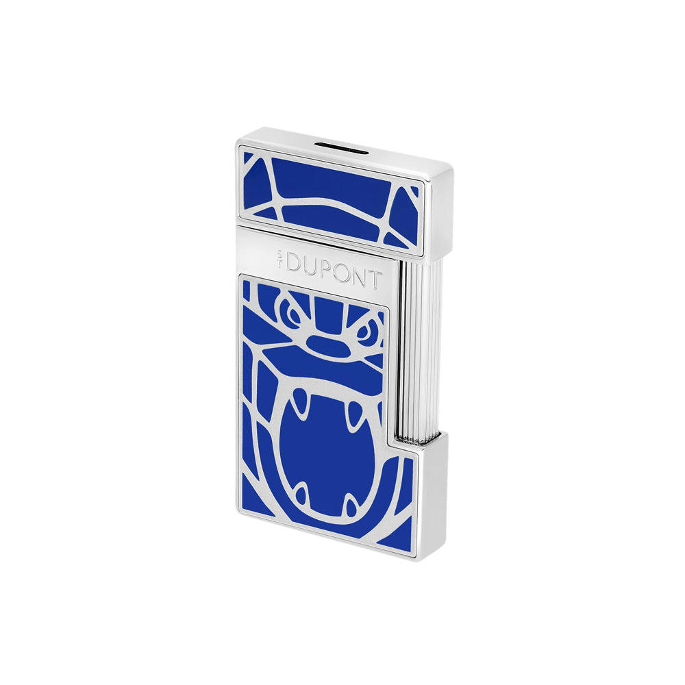 S.T. Dupont Slimmy Lacquered Lighter Orlinski Blue