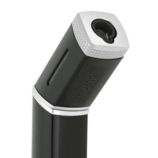 S.T. Dupont Torch Lacquered Lighter Silver