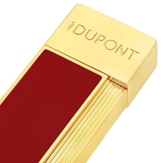 S.T. Dupont Twiggy Lacquered Lighter Burgundy