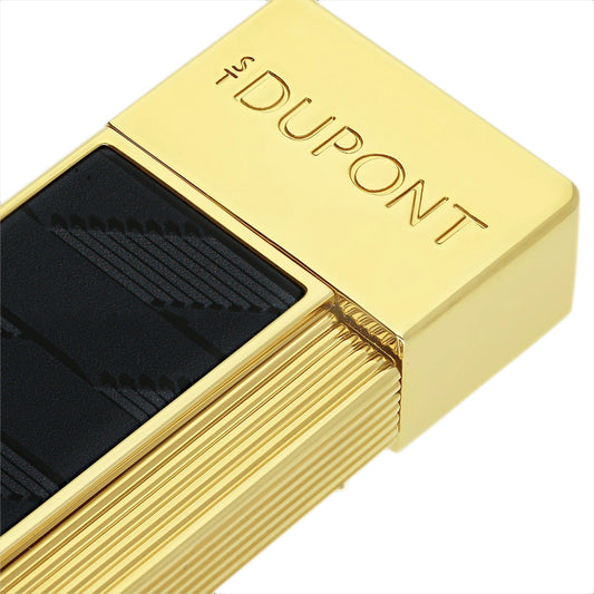 S.T. Dupont Twiggy Lacquered Lighter - Monogram 1872 Black