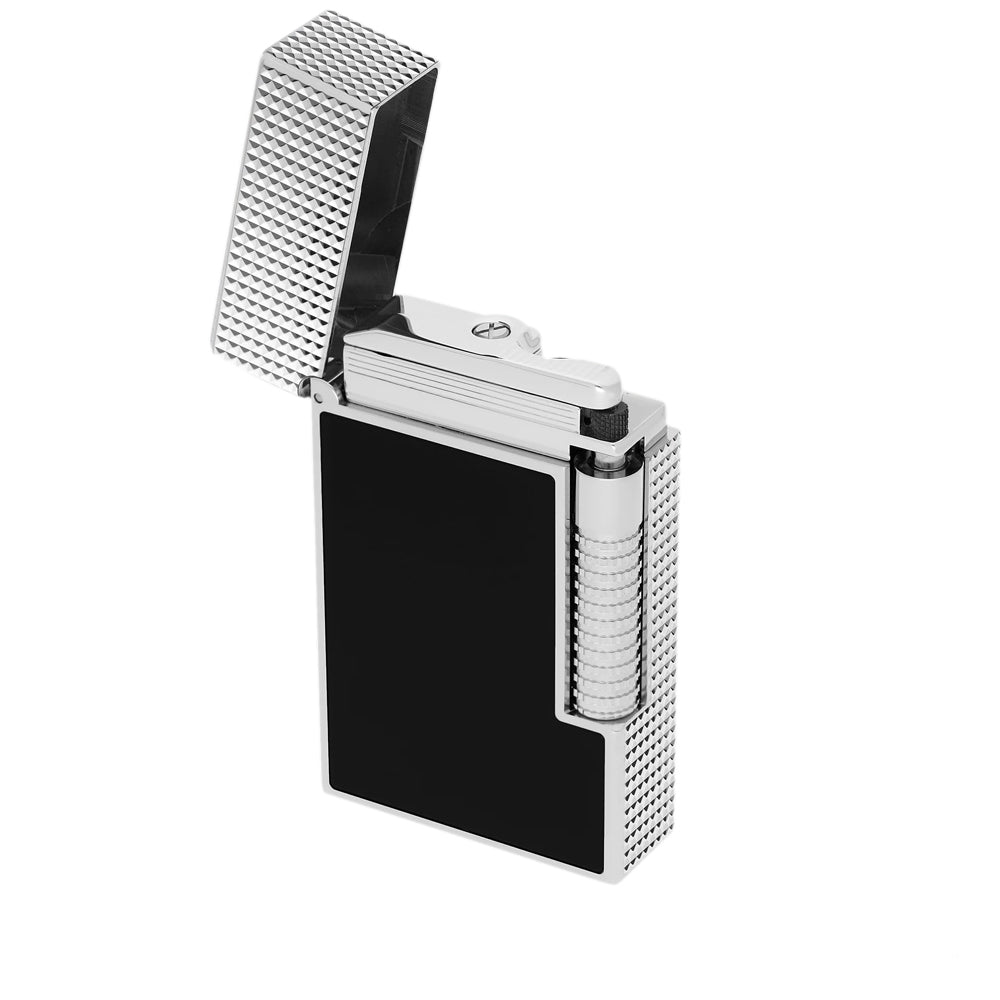 S.T. Dupont Le Grand Dupont Cling Black Lacquer Silver