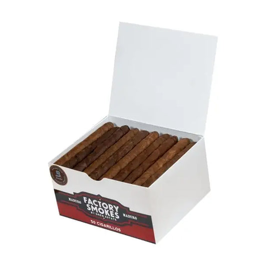 Factory Smokes Maduro - 50 Cigarillos