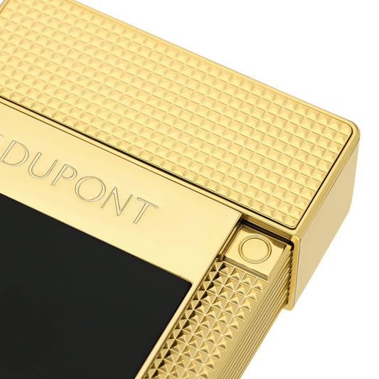 S.T. Dupont Table Lighter Lacquered Gold