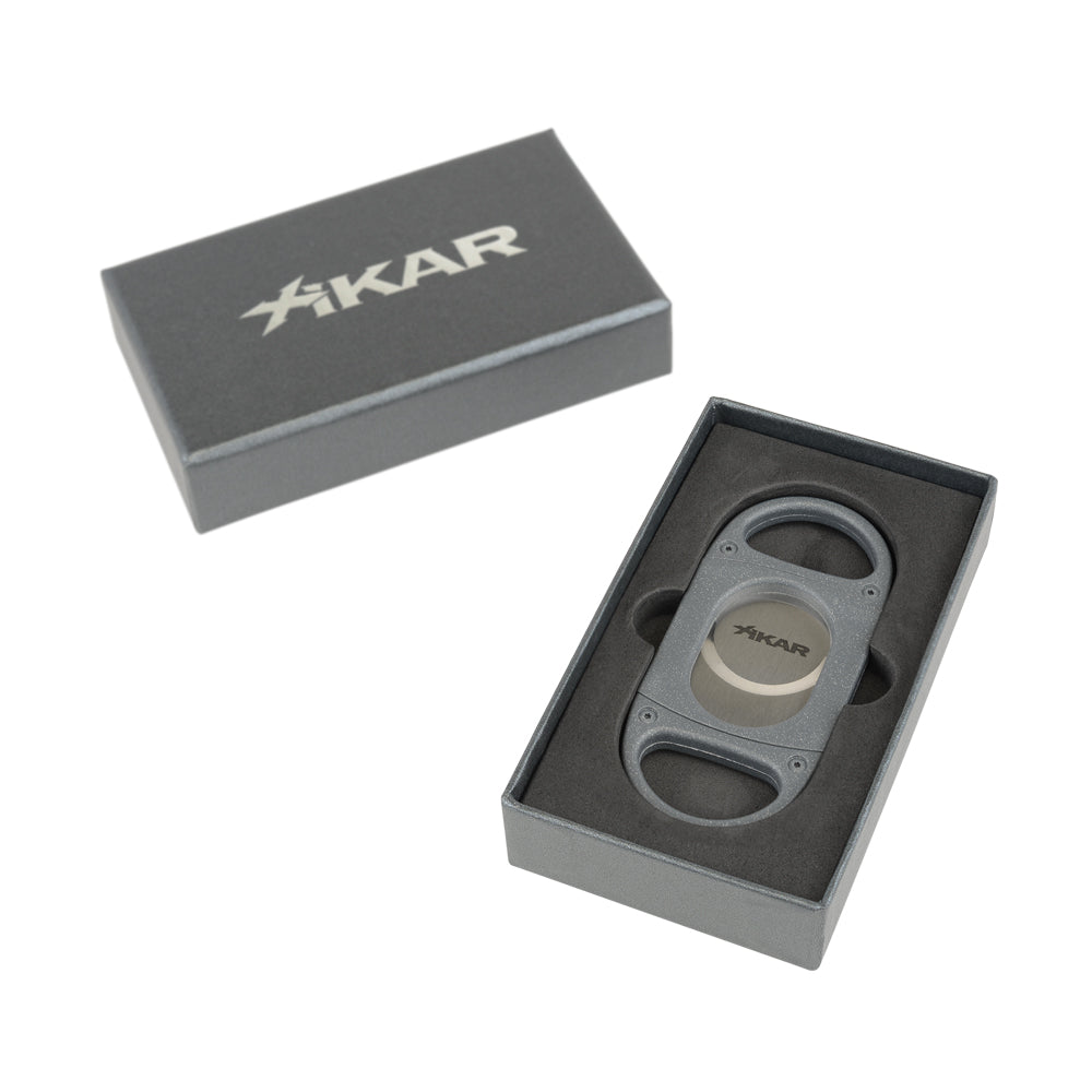 XIKAR X8 Cigar Cutter Silver