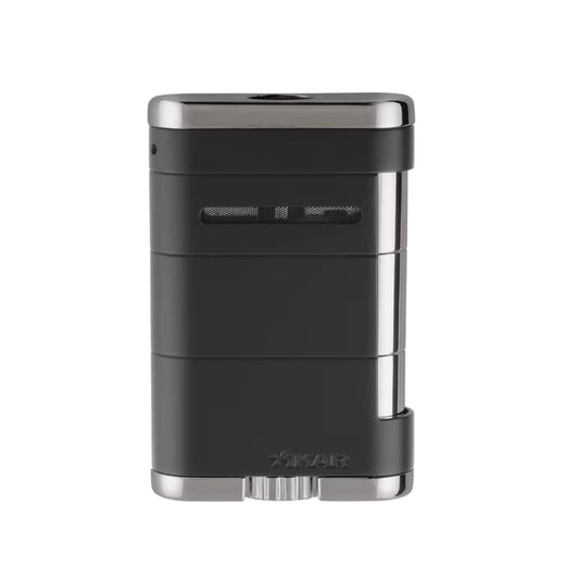 XIKAR Allume Triple Jet Tabletop Torch Lighter Black
