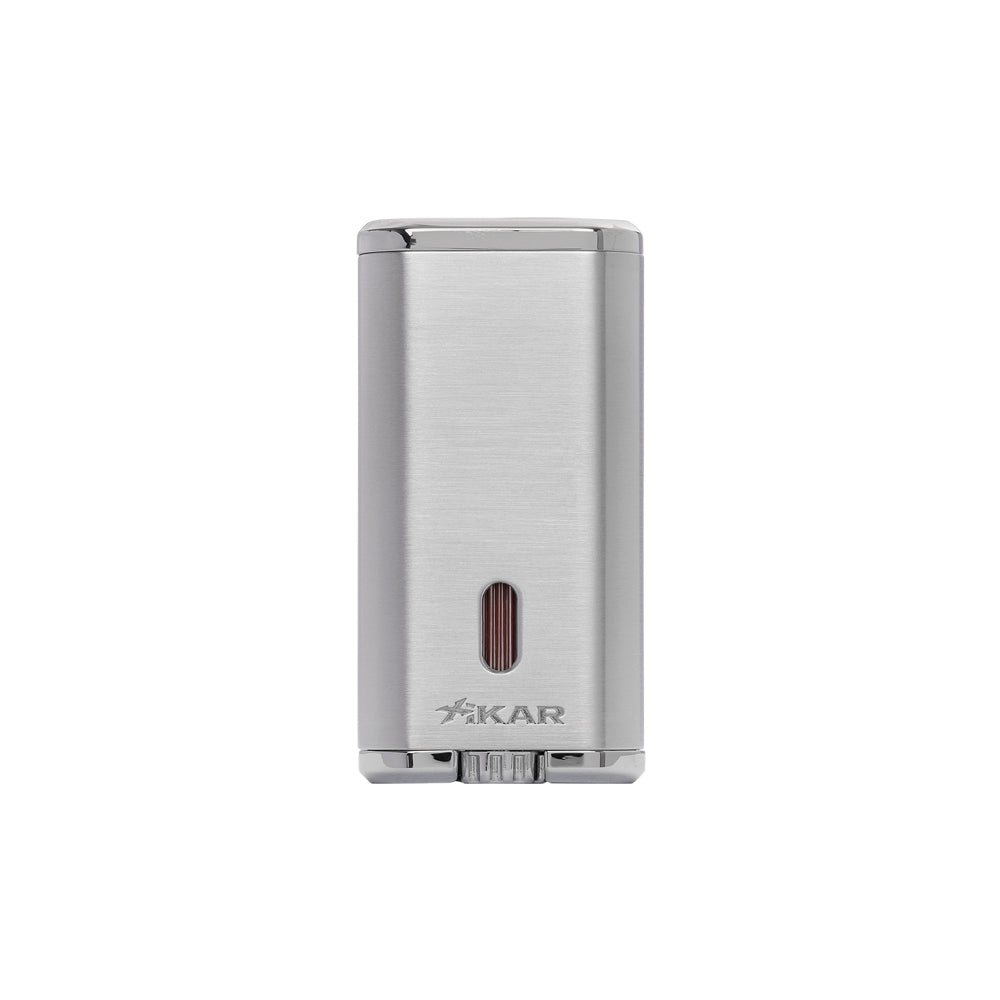 XIKAR Verano Flat Flame Lighter – Silver