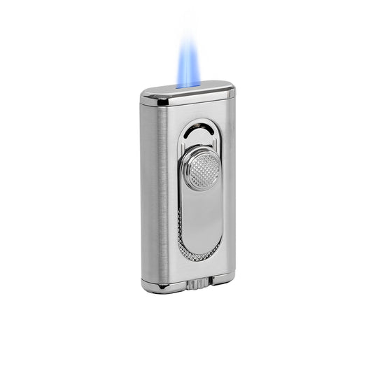 XIKAR Verano Flat Flame Lighter – Silver