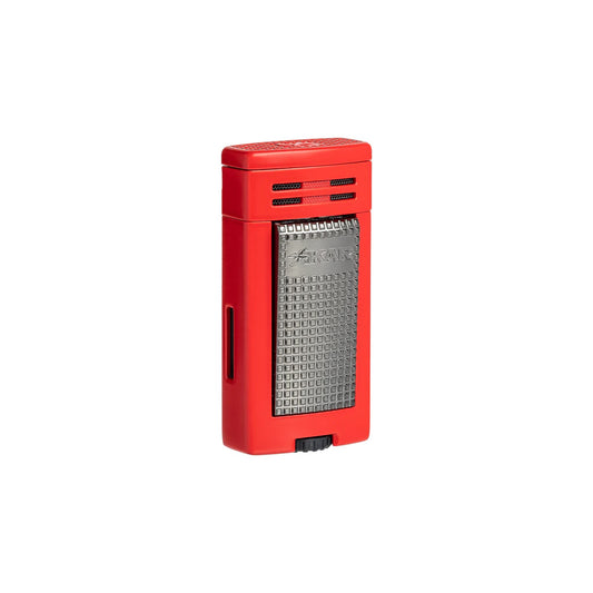 XIKAR Ion Double Jet Flame Cigar Lighter Red