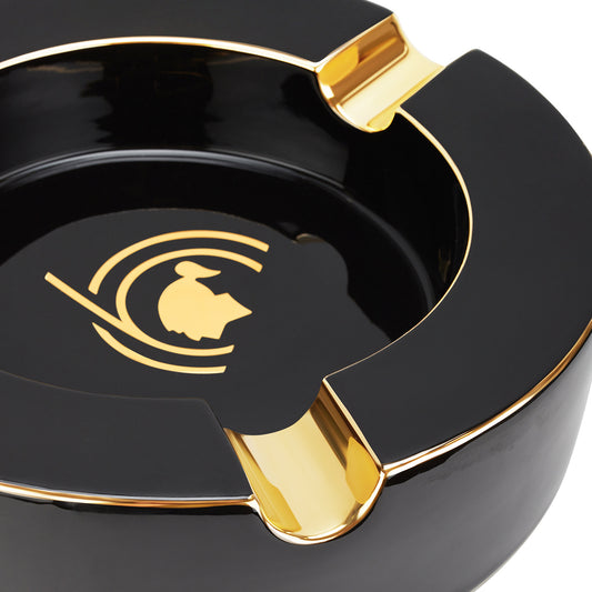 S.T. Dupont XL Porcelain Ashtray Cohiba 60 Black