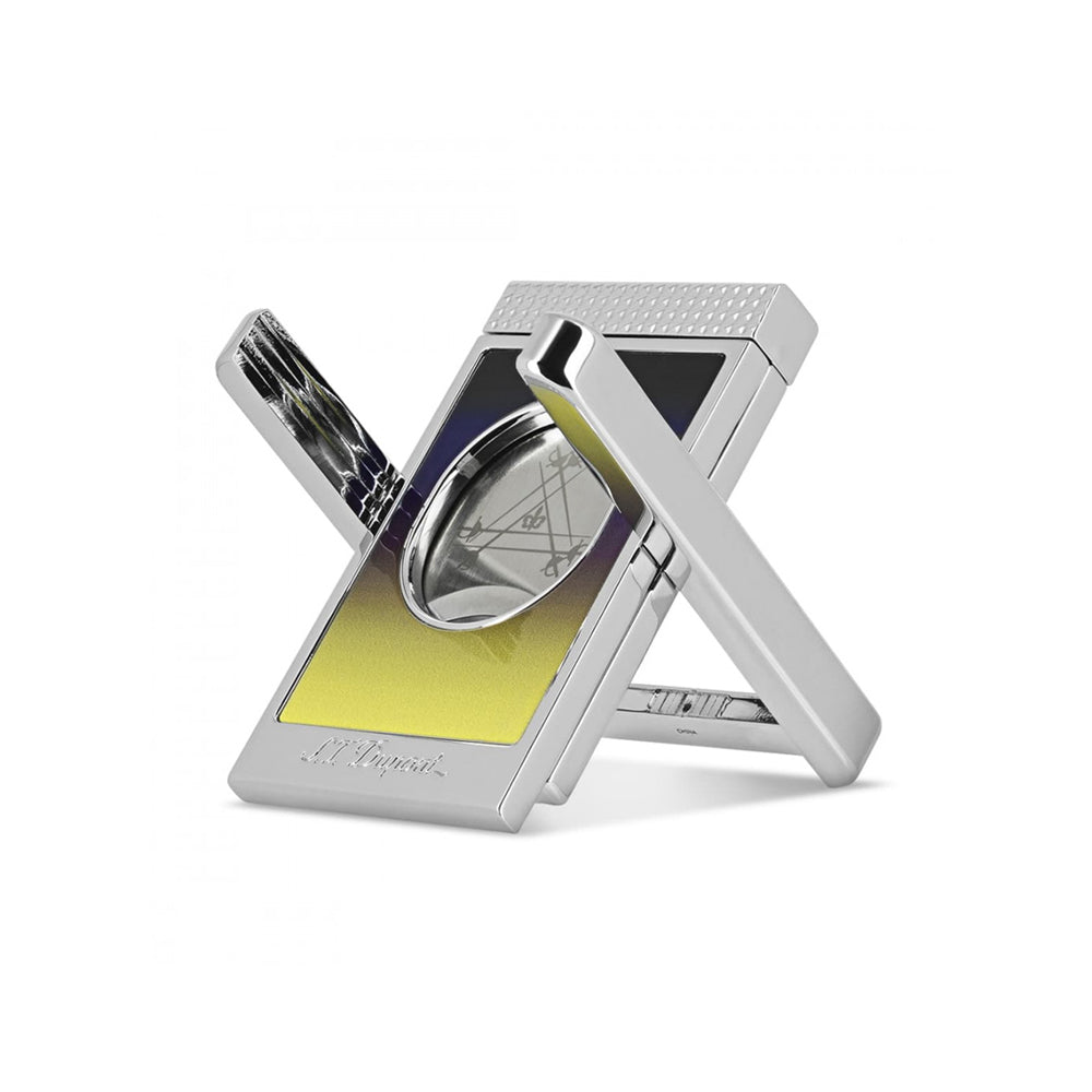 S.T. Dupont Cigar Cutter & Cigar Stand Montecristo La Nuit – Blue Gradient