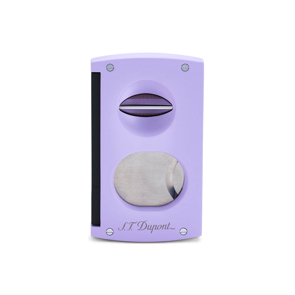 S.T. Dupont Double Blade Cigar Cutter – Matte Black & Lilac