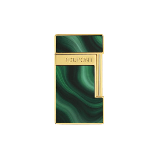 S.T. Dupont Slimmy Lacquered Lighter Géode Green