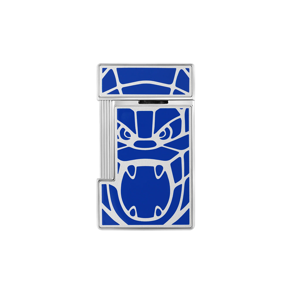 S.T. Dupont Slimmy Lacquered Lighter Orlinski Blue
