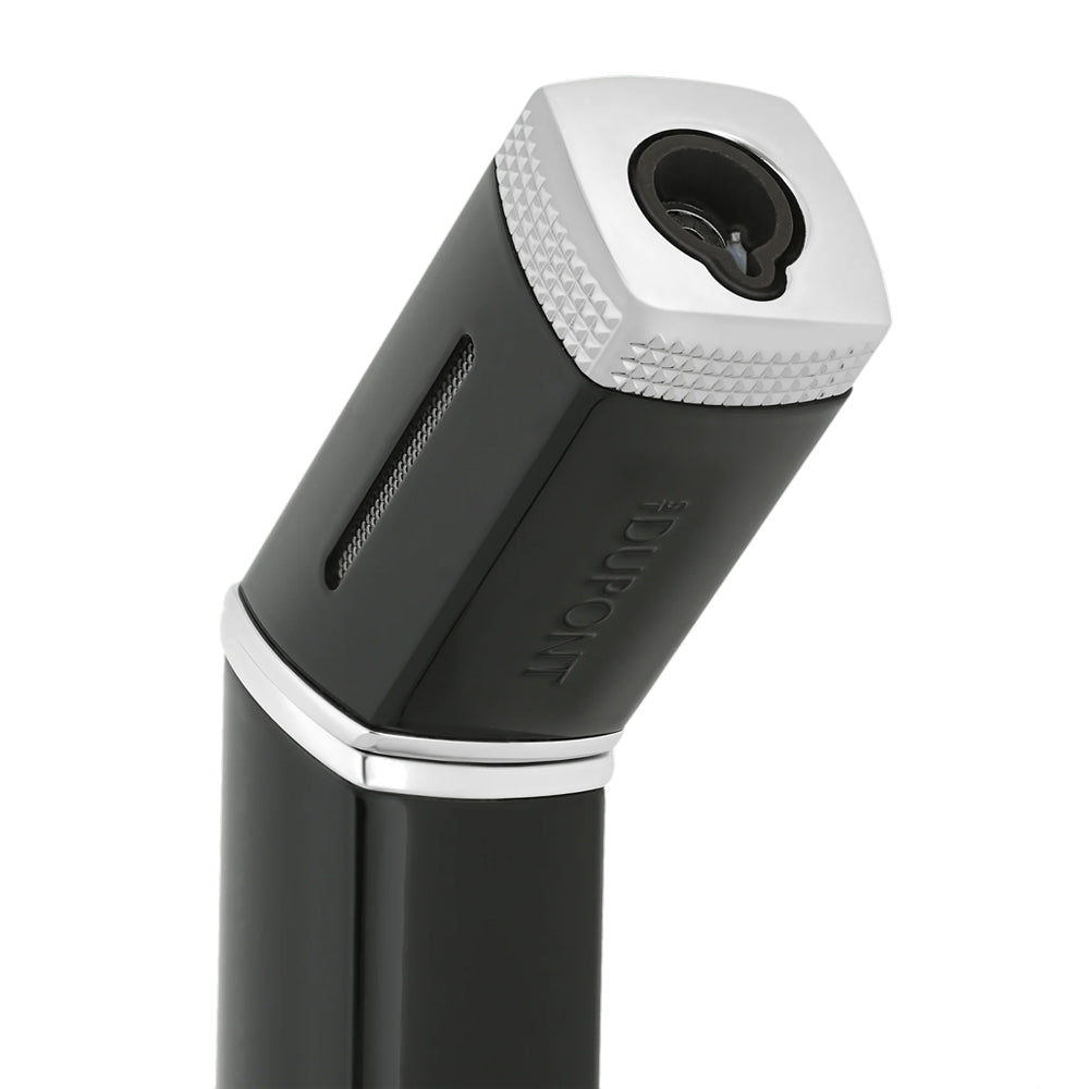 S.T. Dupont Torch Lacquered Lighter Silver