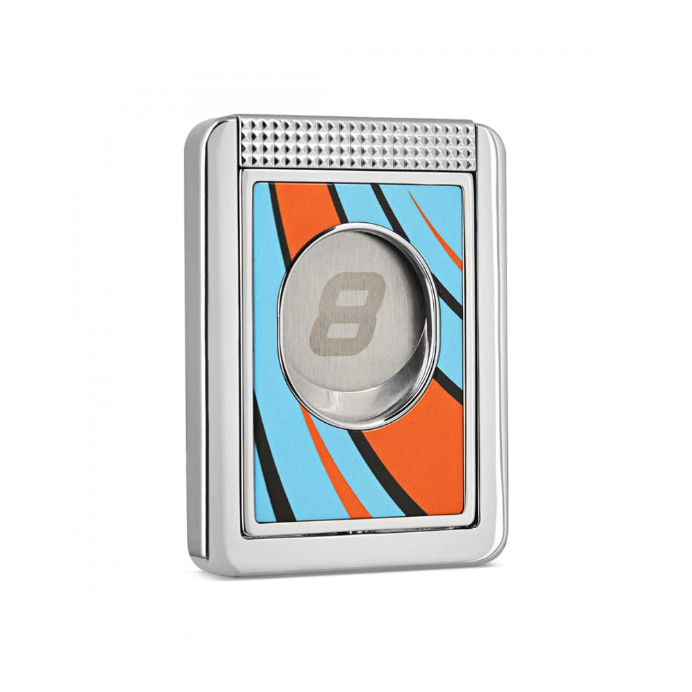 S.T. Dupont Cigar Cutter & Cigar Stand – Le Mans Blue Chrome