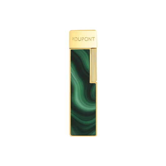 S.T. Dupont Twiggy Lacquered Lighter Géode Green