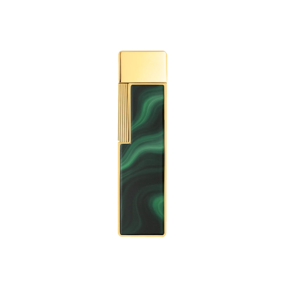 S.T. Dupont Twiggy Lacquered Lighter Géode Green