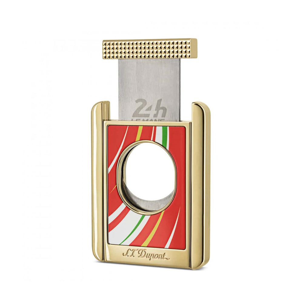 S.T. Dupont Cigar Cutter & Cigar Stand – Le Mans Rouge Doré