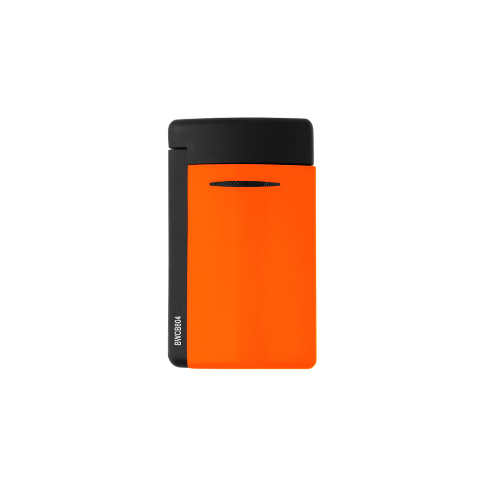 S.T. Dupont Minijet Lacquered Lighter Fluo Neon Orange