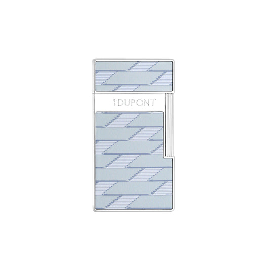 S.T. Dupont Biggy Lacquered Lighter – Monogram 1872  Gray