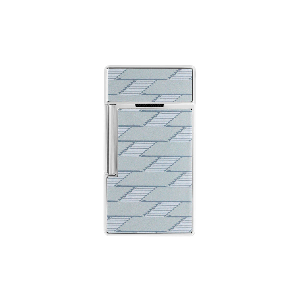 S.T. Dupont Biggy Lacquered Lighter – Monogram 1872  Gray