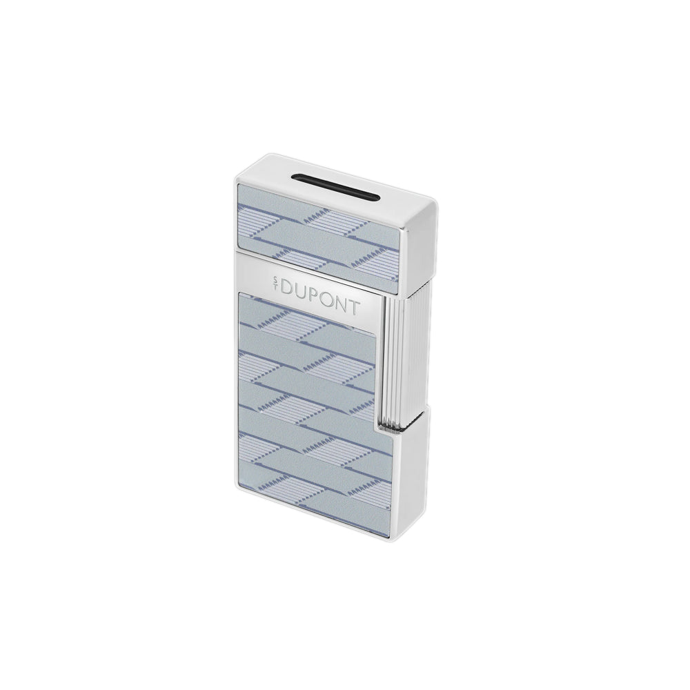 S.T. Dupont Biggy Lacquered Lighter – Monogram 1872  Gray