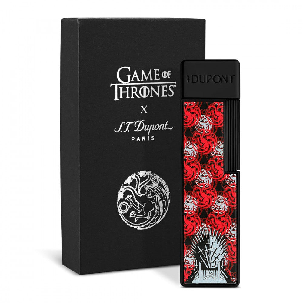 S.T. Dupont Twiggy Black - Game of Thrones Targaryen Edition