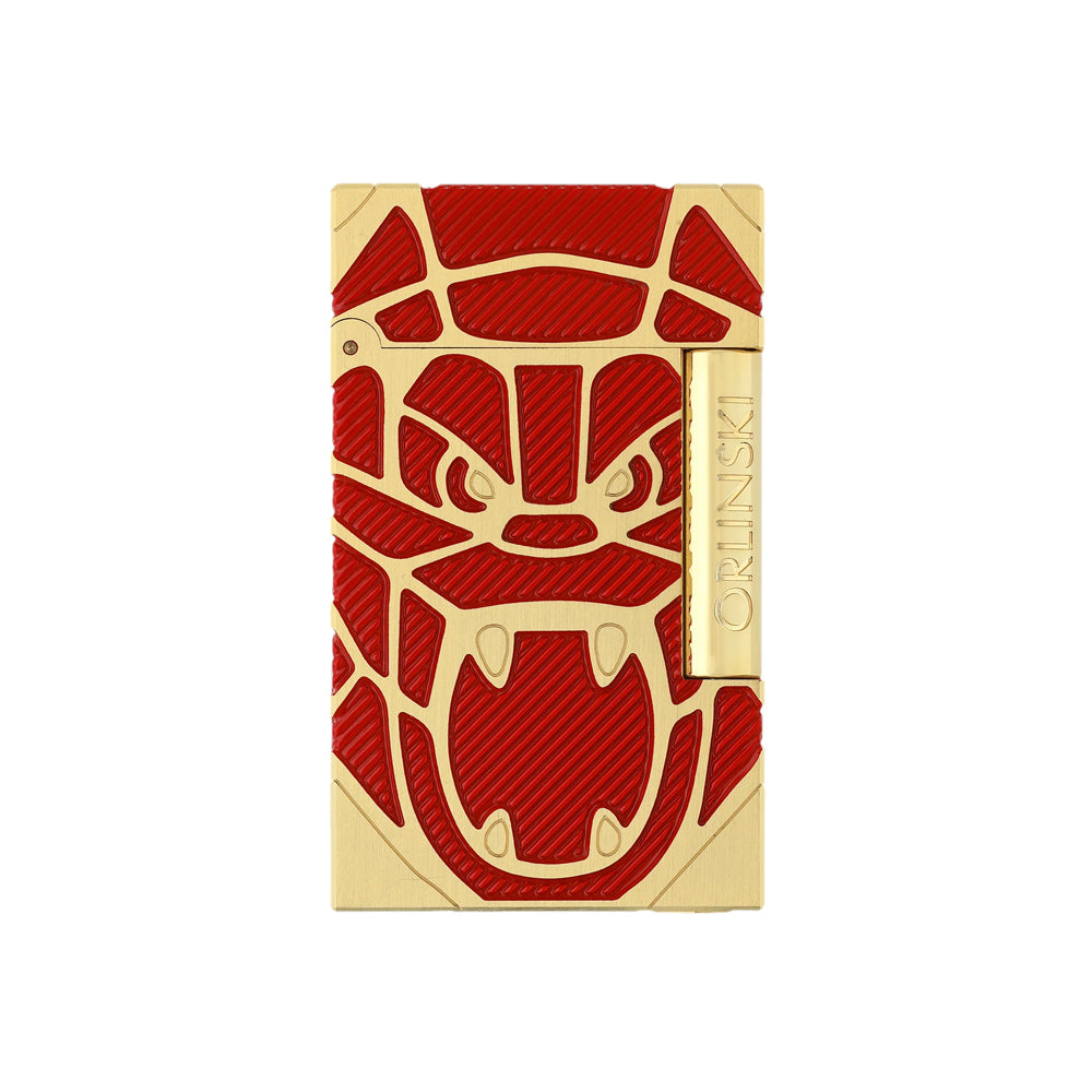 S.T. Dupont Ligne 2 Brushed Lighter Orlinski Red