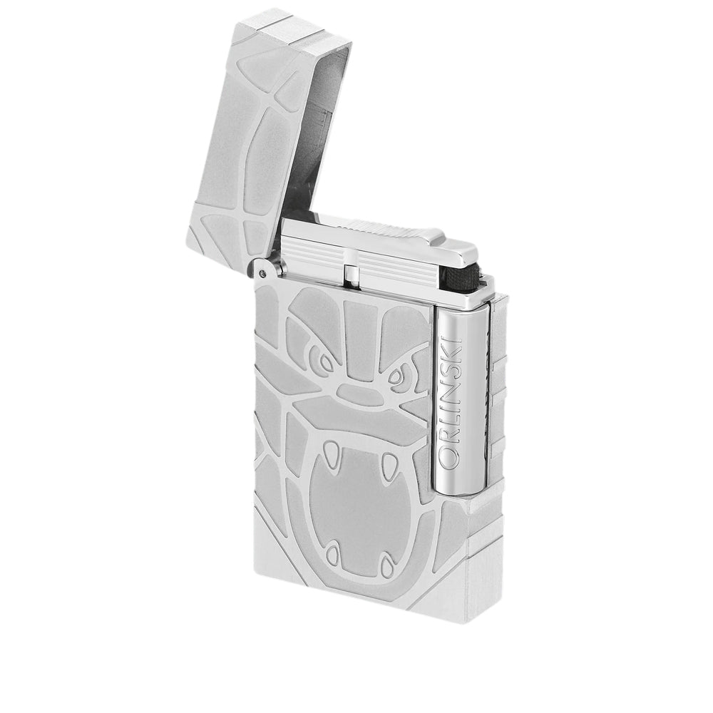 S.T. Dupont Ligne 2 Brushed Lighter Orlinski Silver