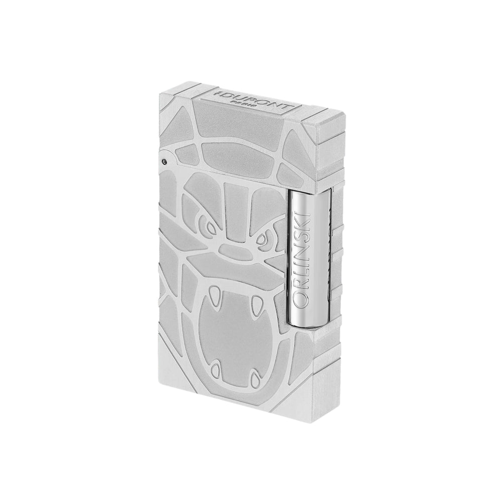 S.T. Dupont Ligne 2 Brushed Lighter Orlinski Silver