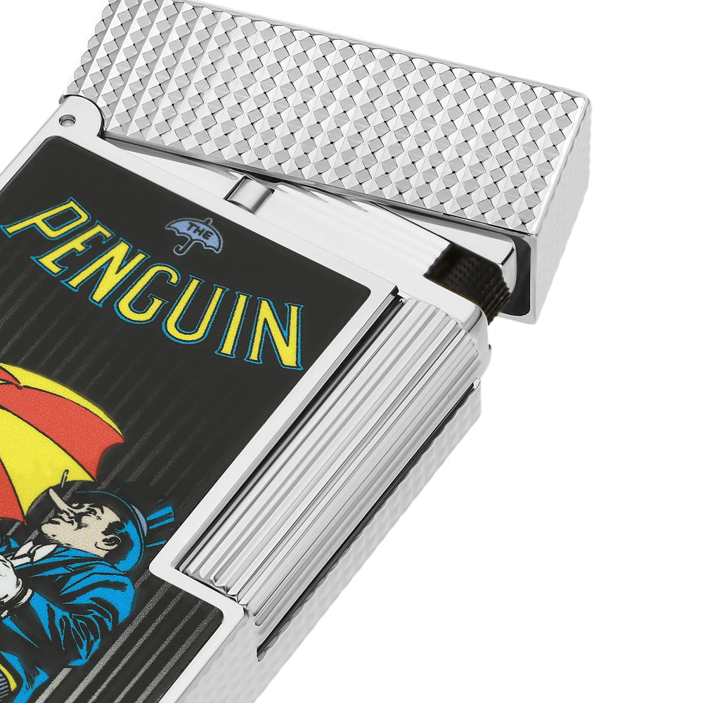 S.T. Dupont Ligne 2 Lacquered Lighter Pengouin Black