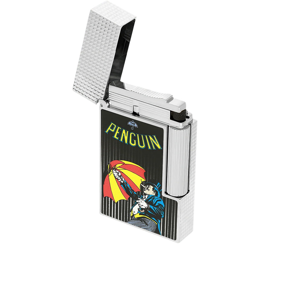 S.T. Dupont Ligne 2 Lacquered Lighter Pengouin Black