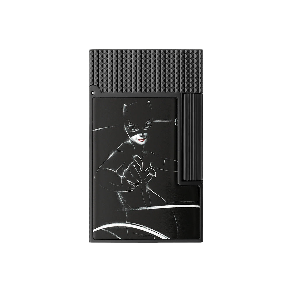 S.T. Dupont Ligne 2 Lacquered Lighter Catwoman Black