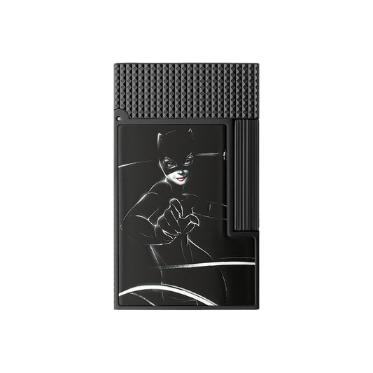 S.T. Dupont Ligne 2 Lacquered Lighter Catwoman Black