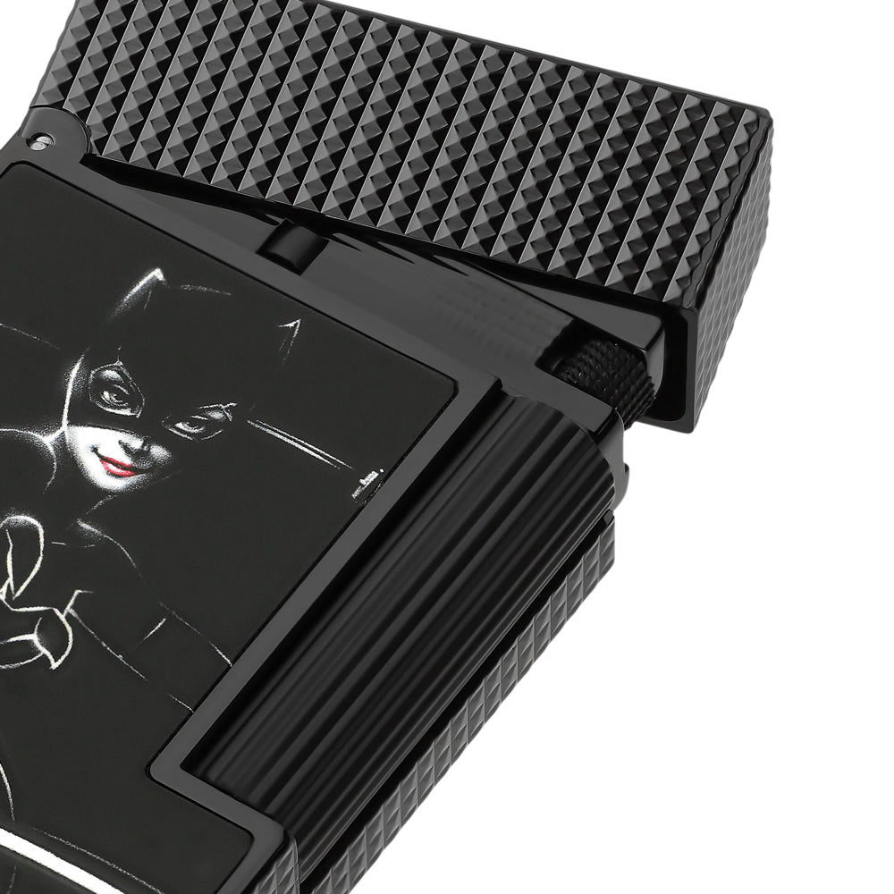 S.T. Dupont Ligne 2 Lacquered Lighter Catwoman Black