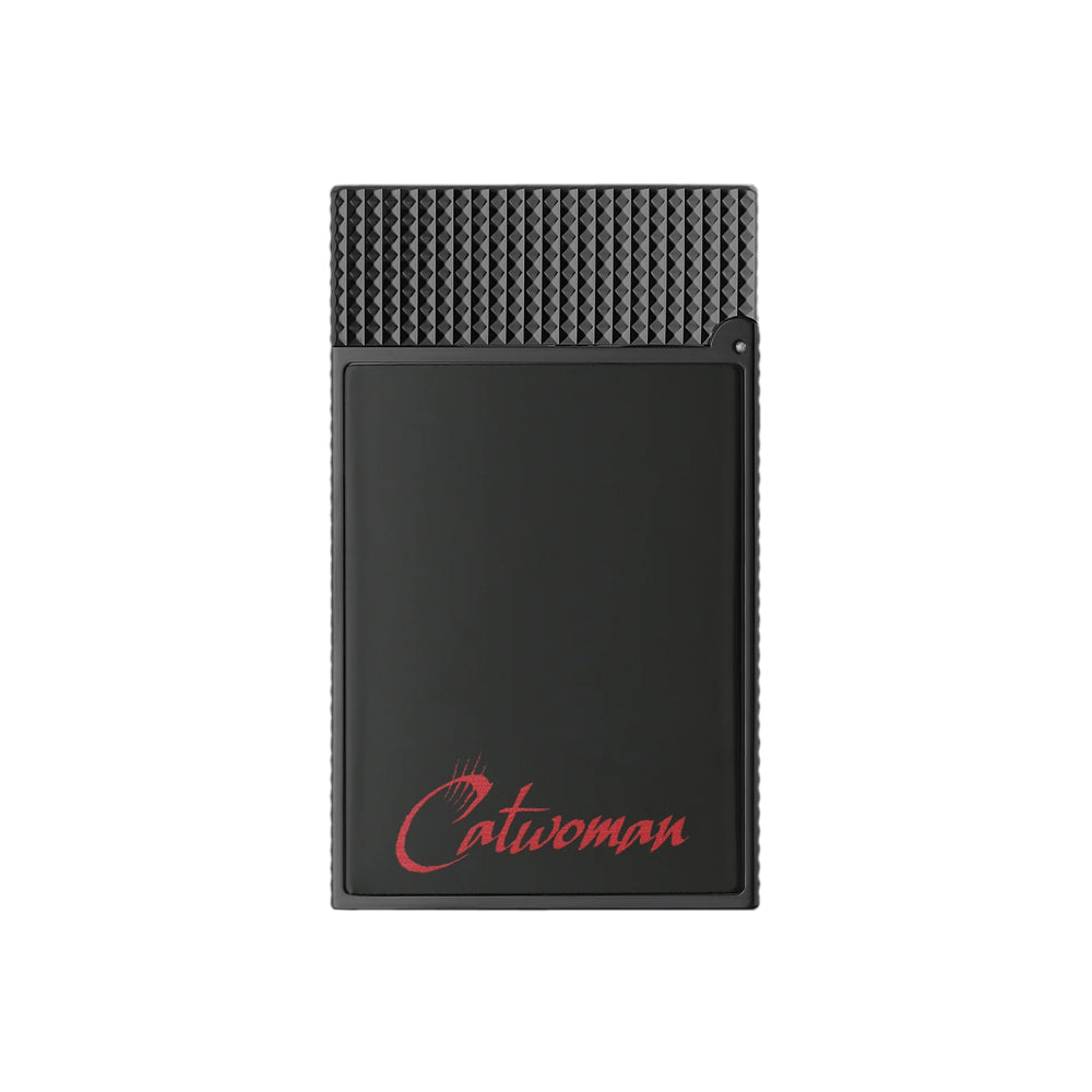 S.T. Dupont Ligne 2 Lacquered Lighter Catwoman Black