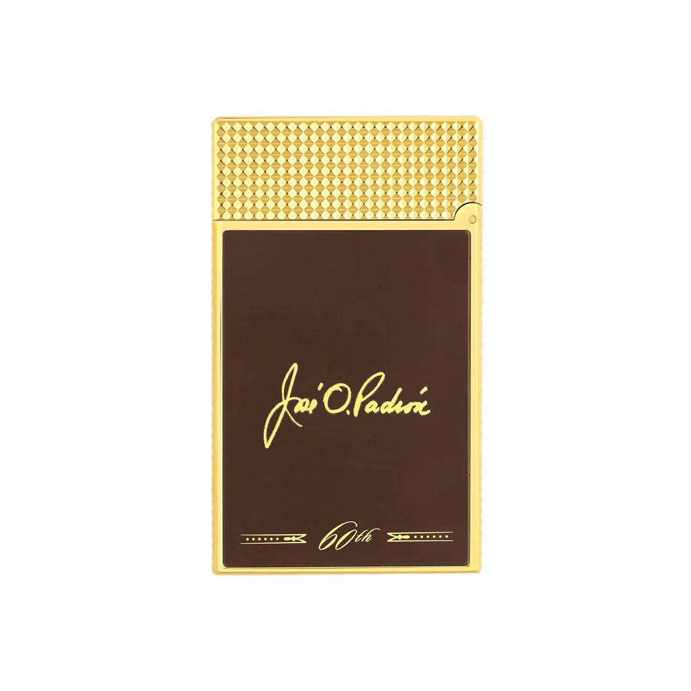 S.T. Dupont Le Grand Lacquered Lighter Padrón Yellow Gold