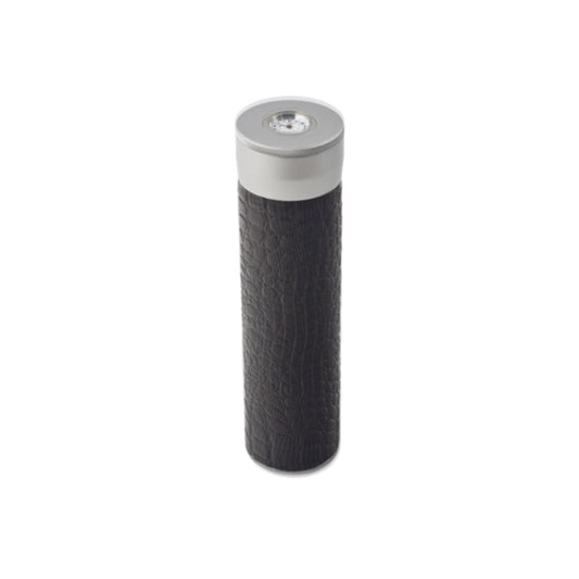 Cigar Tube with Hygrometer – Crocodile Finish