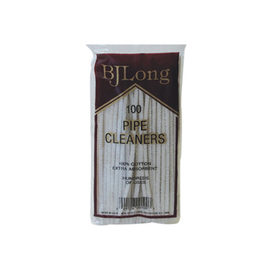BJ Long Standard Pipe Cleaners – White