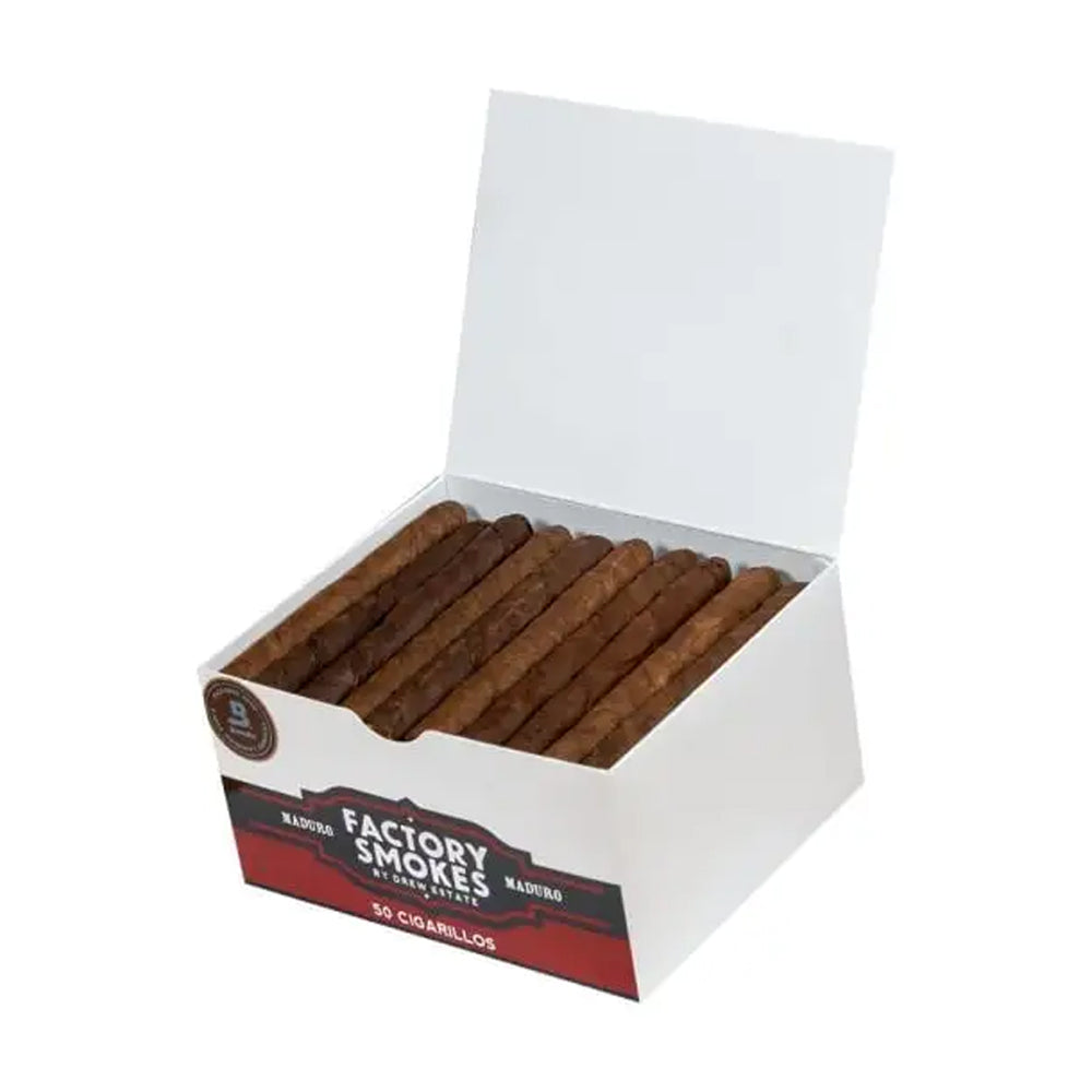 Factory Smokes Maduro - 50 Cigarillos