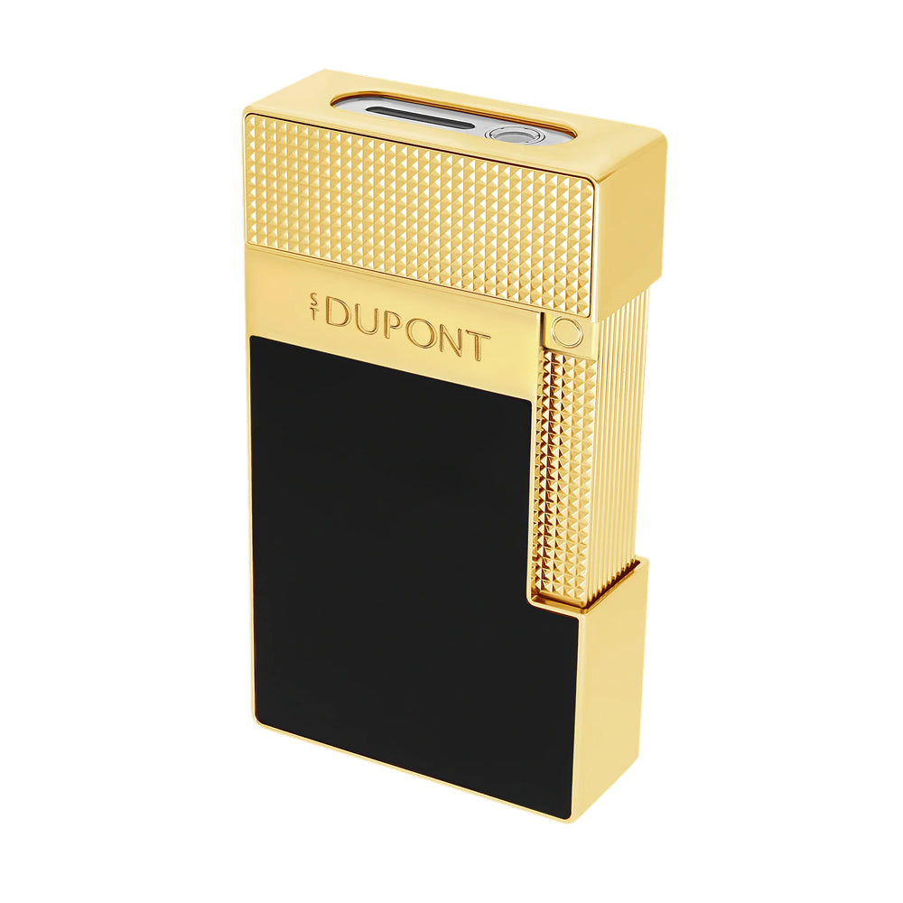 S.T. Dupont Table Lighter Lacquered Gold