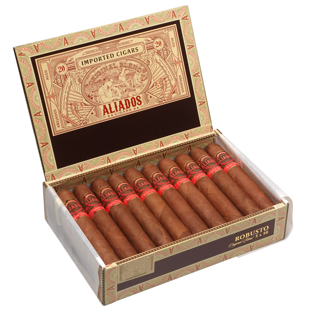 Oliva Aliados Original Blend Robusto cigar available in Kuwait at The Cabinet Club