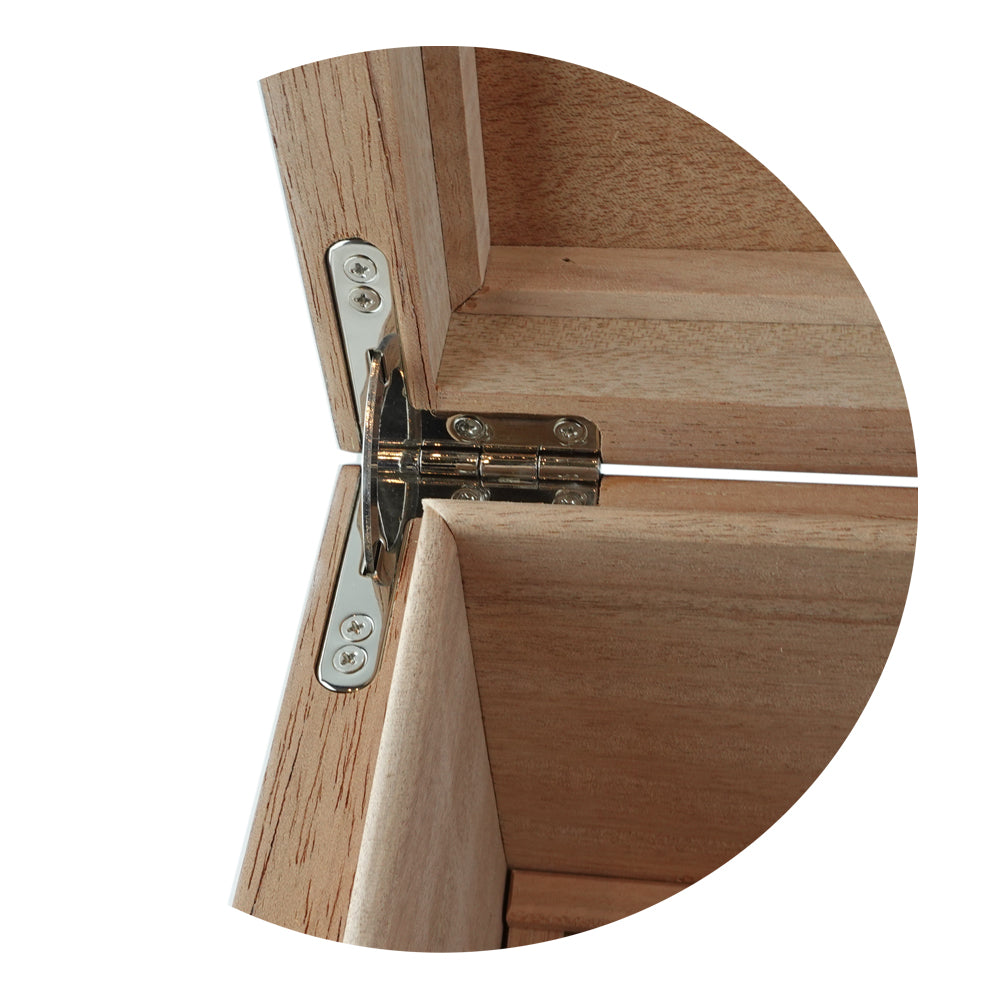 Ebony Finish Cedar-Lined Humidor (Lockable)