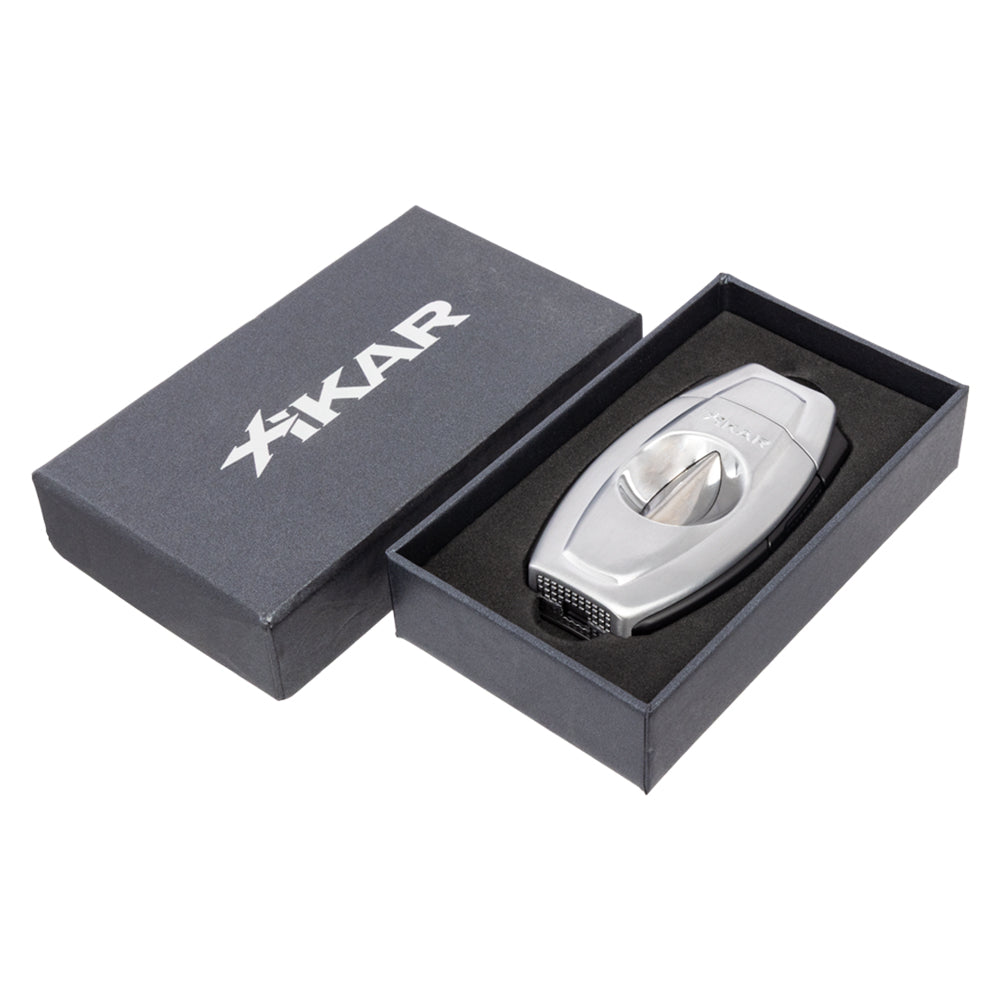 XIKAR Xi-120 Perfect Cigar Cutter Brushed Chrome